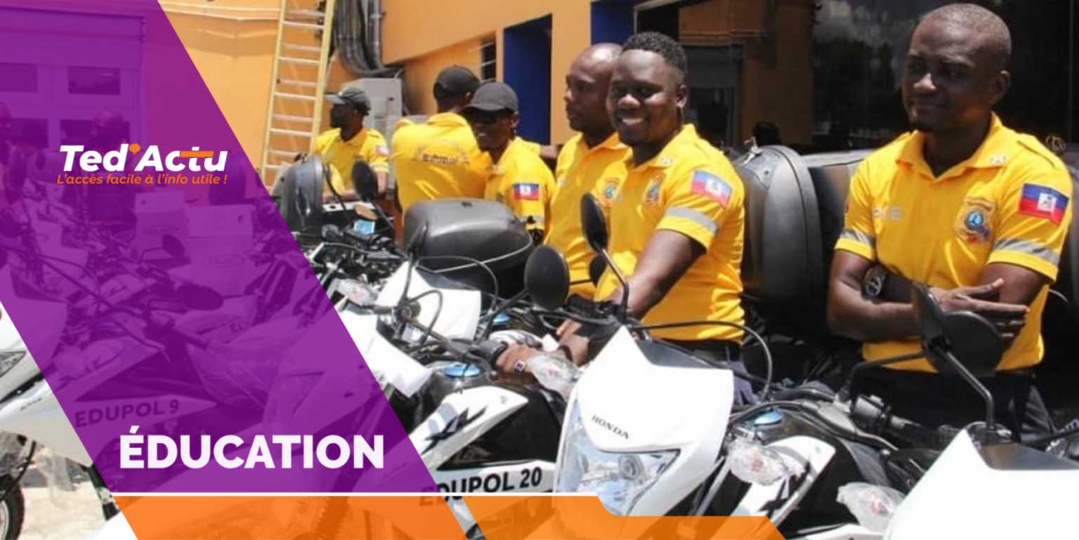 L’EDUPOL reçoit une trentaine de motocyclettes du MENFP pour mieux sécuriser les périmètres des écoles