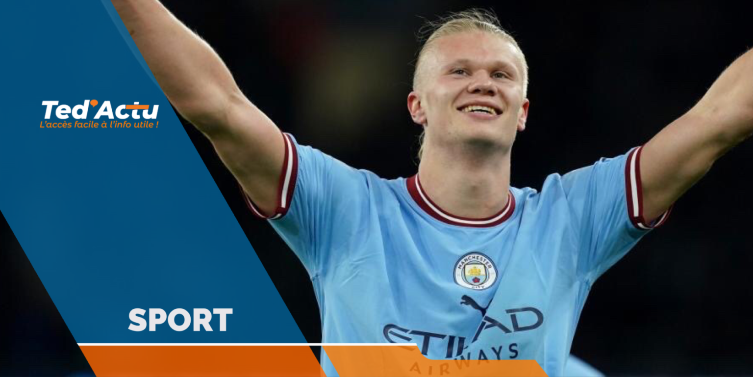 Erling Haaland, meilleur joueur de l’année en Premier League