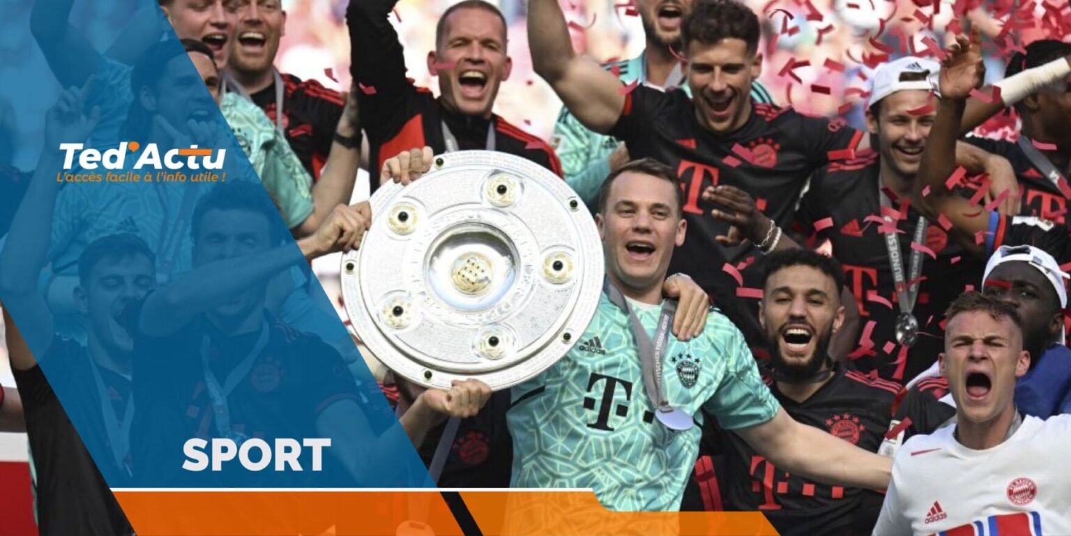 Le Bayern Munich sacré champion de la Bundesliga