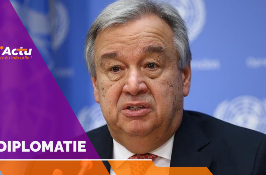 Le secrétaire général de l’ONU Antonio Guterres attendu en Haïti cette semaine