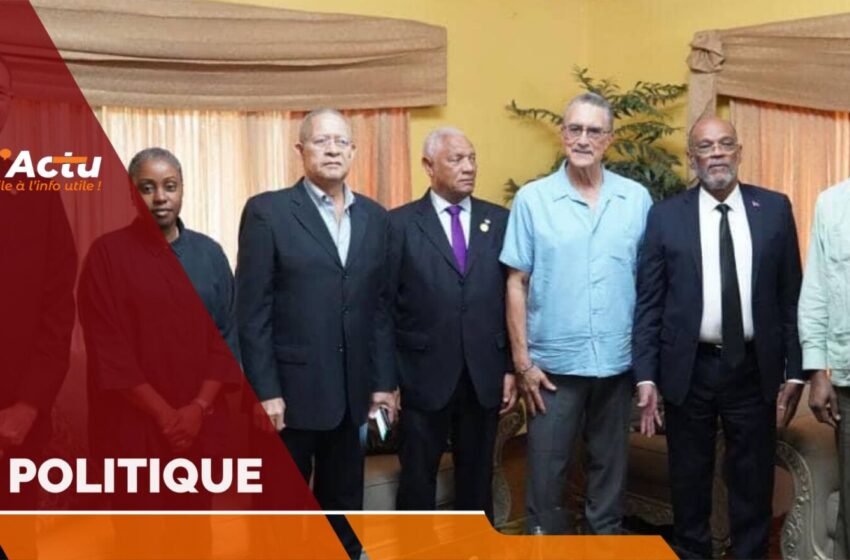  Crise politique : le Premier ministre Ariel Henry rencontre une délégation de la CARICOM