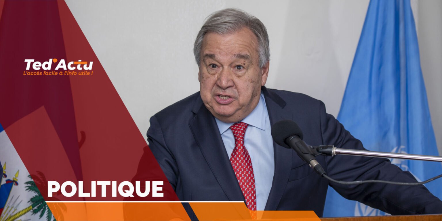 Fournir un soutien logistique à une force multinationale ou renforcer le BINUH, les options d’António Guterres pour Haïti