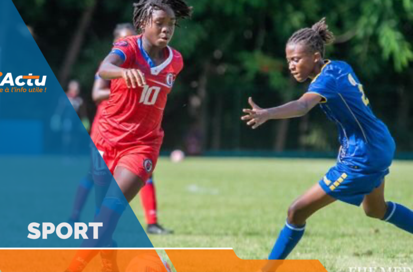  Éliminatoire/mondial féminin U-17 : écrasante victoire de l’équipe haïtienne