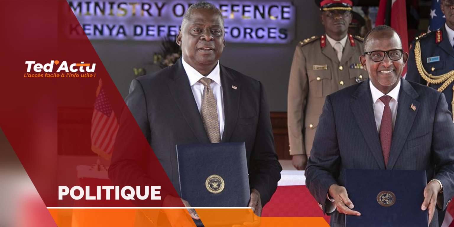 Mission de sécurité en Haïti : les États-Unis et le Kenya signent un accord de défense