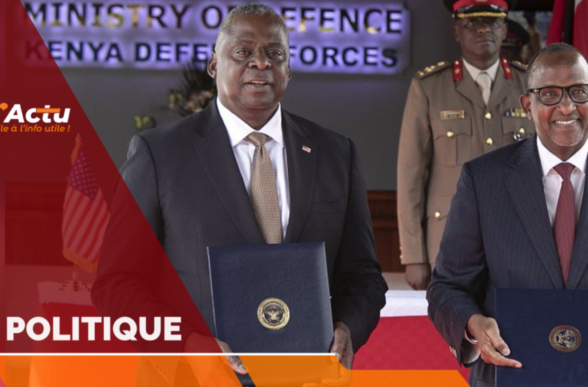  Mission de sécurité en Haïti : les États-Unis et le Kenya signent un accord de défense