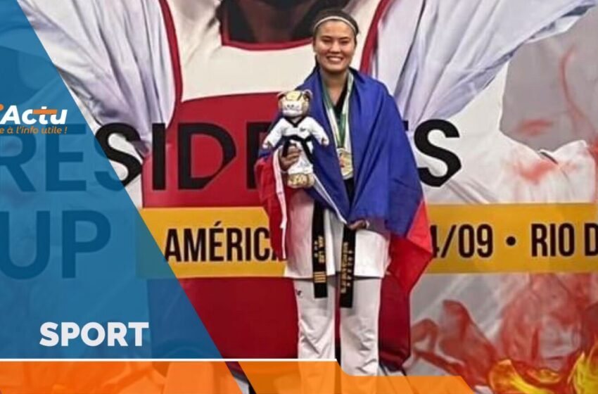  Taekwondo : Ava Soon Lee remporte la médaille d’or du Président Cup