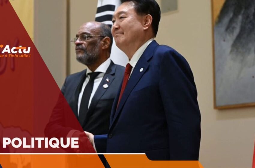  78e Assemblée générale de l’ONU : Ariel Henry rencontre le président de la Corée du Sud