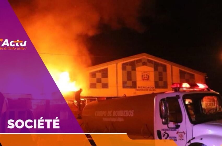  Incendie au marché binational de Dajabón : les commerçants haïtiens exigent un dédommagement