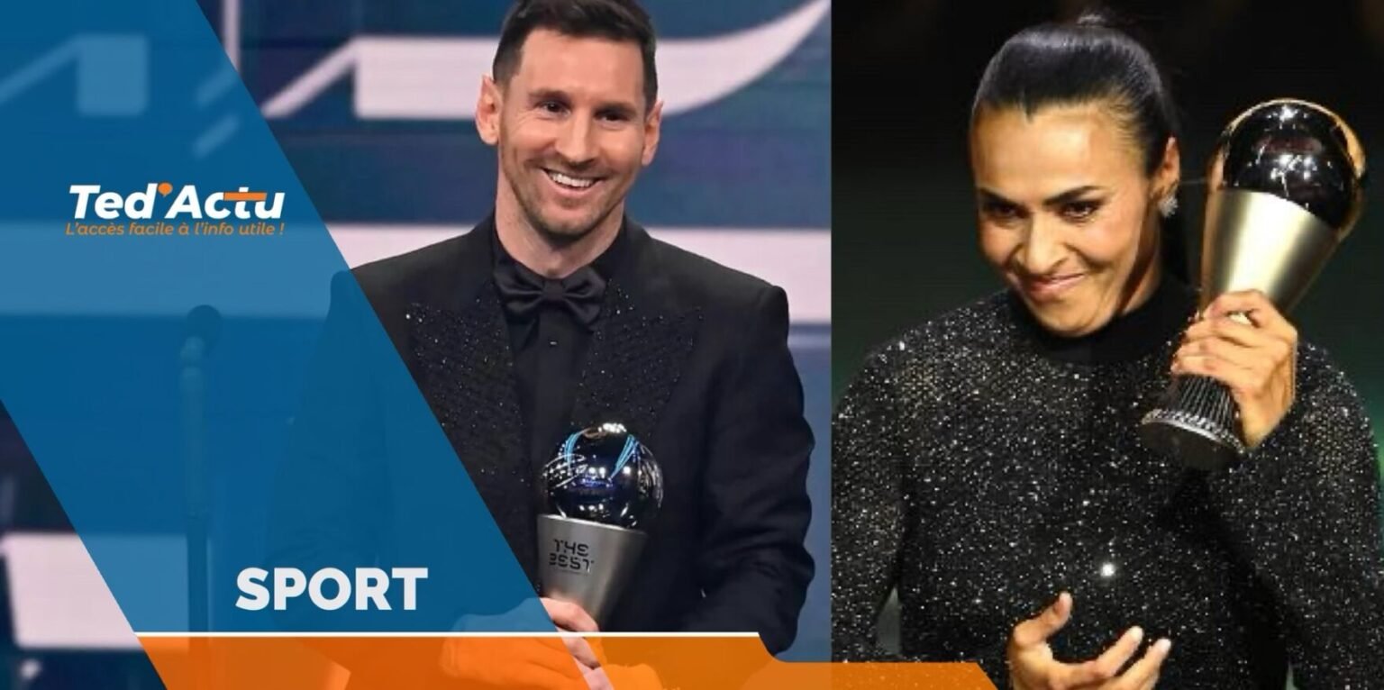 FIFA THE BEST : Lionel Messi a été élu meilleur joueur de l’année 2023, avec Marta en tant que Spécial The Best