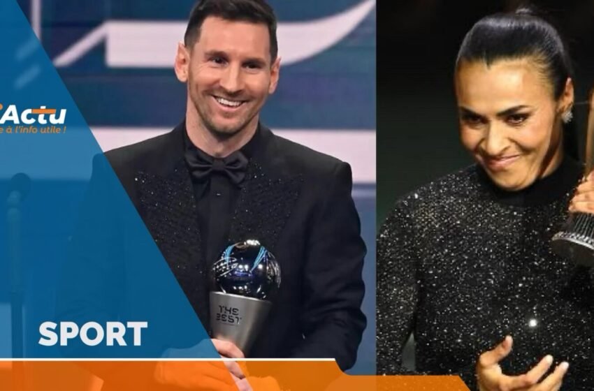  FIFA THE BEST : Lionel Messi a été élu meilleur joueur de l’année 2023, avec Marta en tant que Spécial The Best