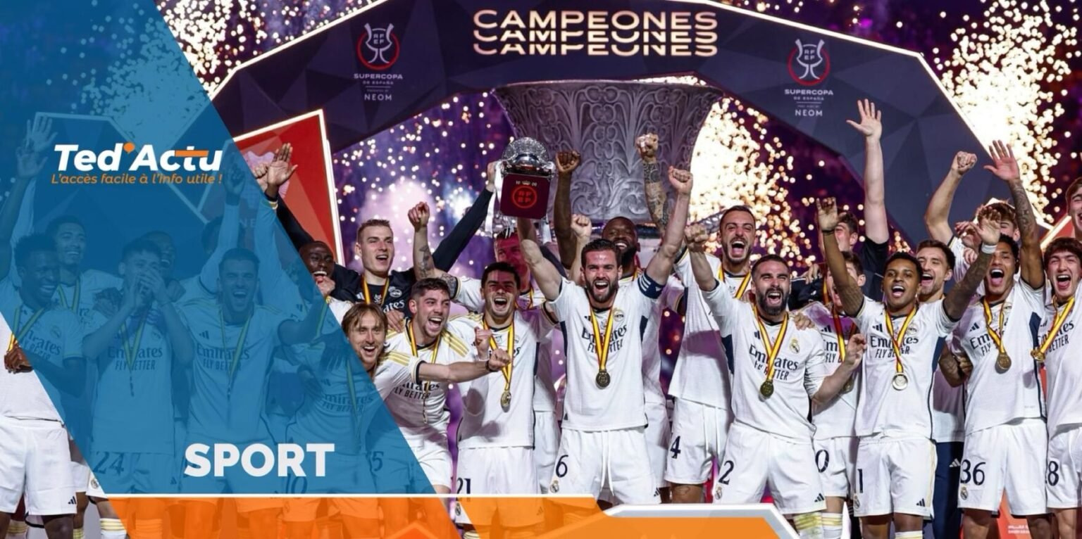 Le Réal Madrid humilie le Barça et remporte la Supercoupe d’Espagne
