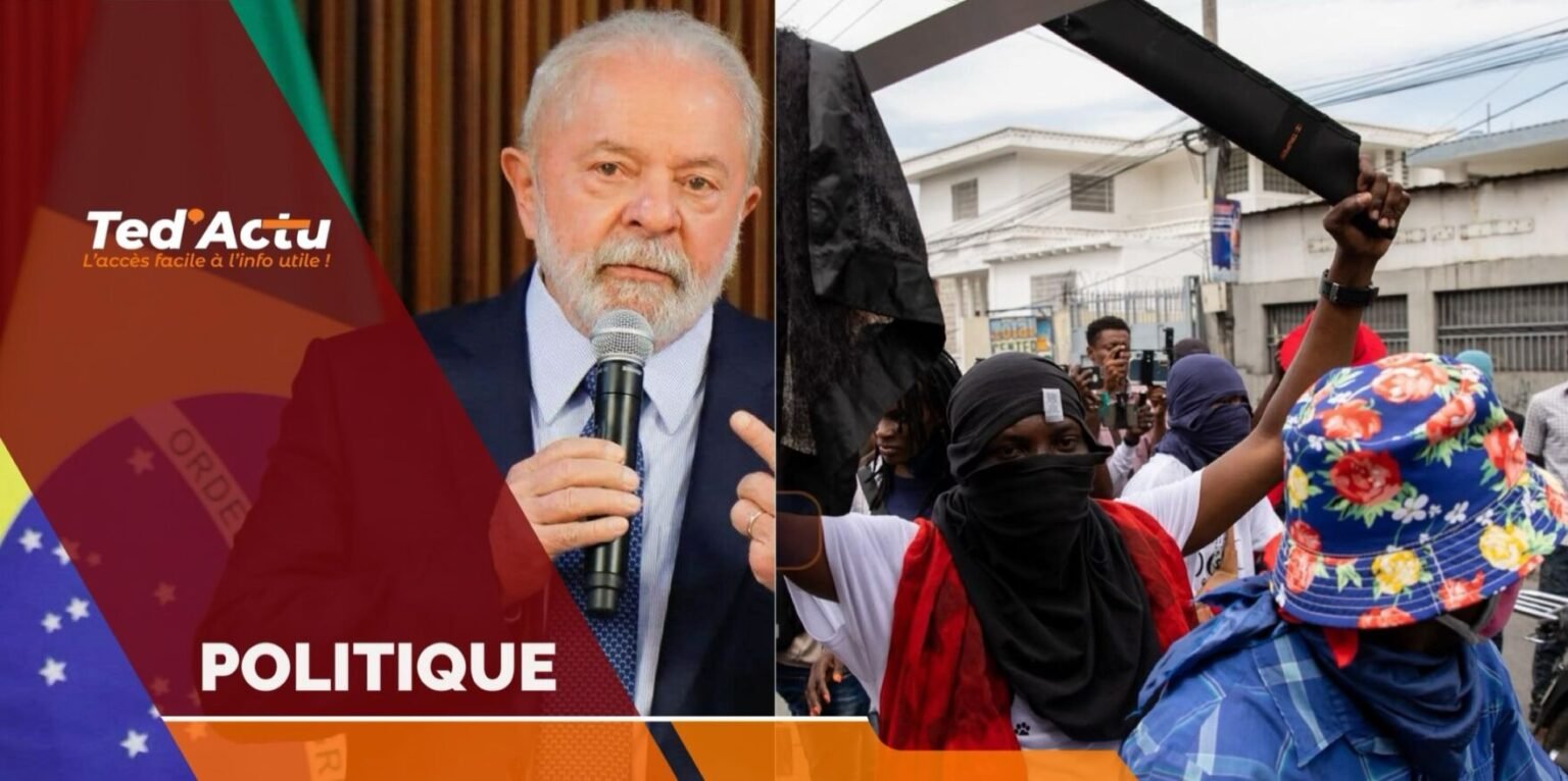 Haïti-crise : le président brésilien Lula Da Silva appelle à une action rapide de la communauté internationale