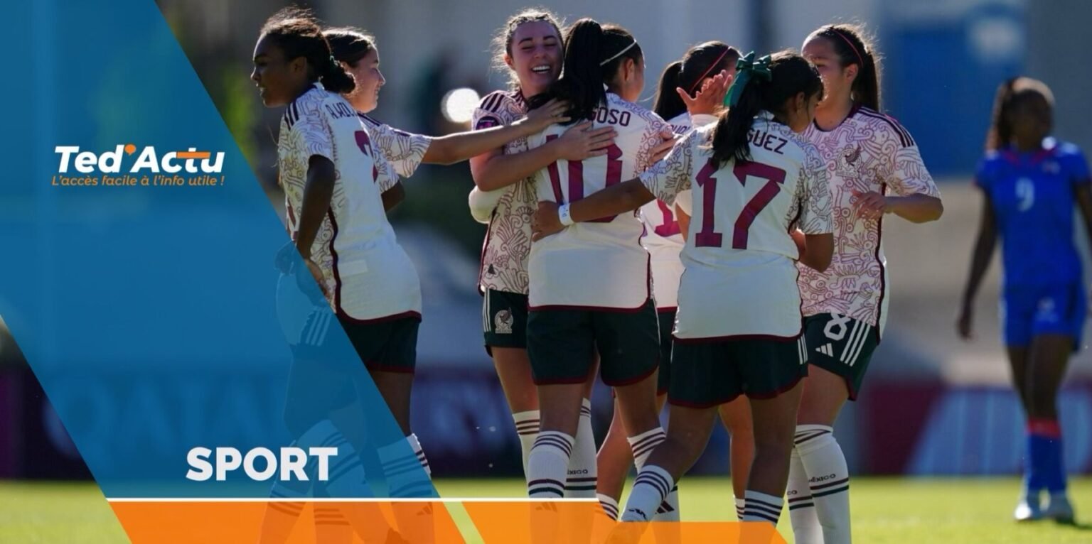 Concacaf W U-17 : les Grenadières subissent une lourde défaite