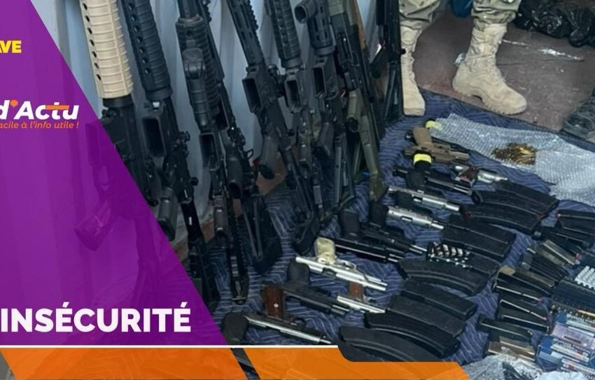  Des fusils d’assaut, des pistolets et un millier de munitions saisis au Cap-Haïtien