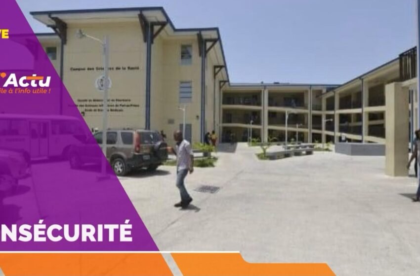  Haïti : la Faculté de Médecine et de Pharmacie pillée, ses panneaux solaires et véhicules de service emportés