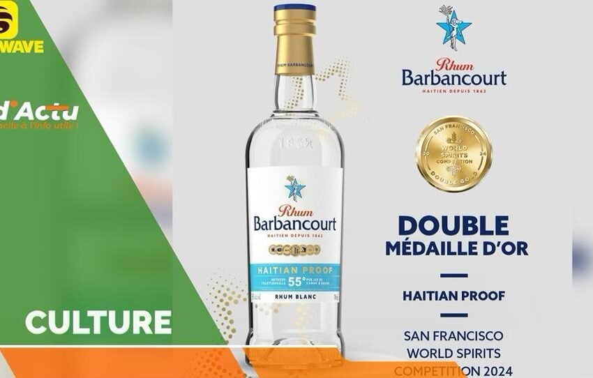  Le Rhum Barbancourt Haitian Proof remporte deux médailles d’or au San Francisco World Spirits Competition 2024