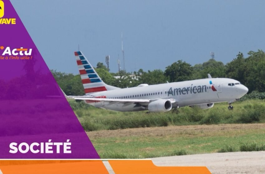  Reprise des vols de la Compagnie American Airlines à Port-au-Prince