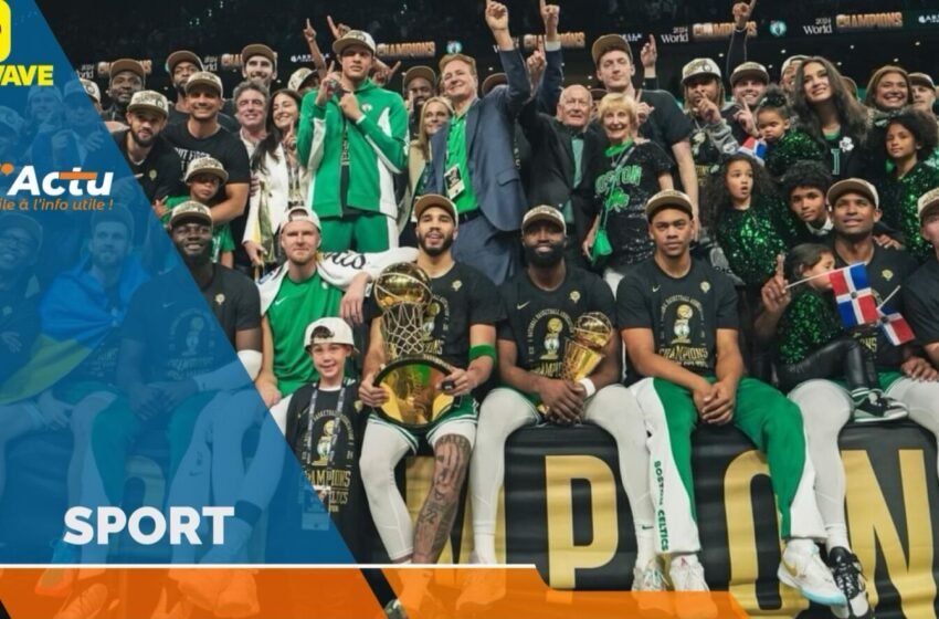  Boston Celtics sacré champion de la NBA