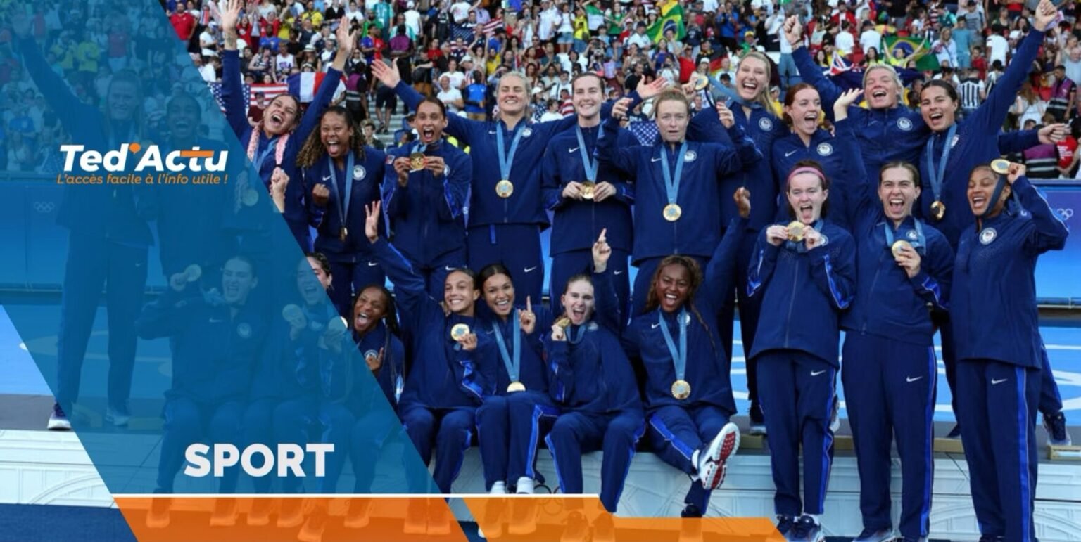 JO 2024 – Football féminin : les États-Unis remportent la médaille d’or