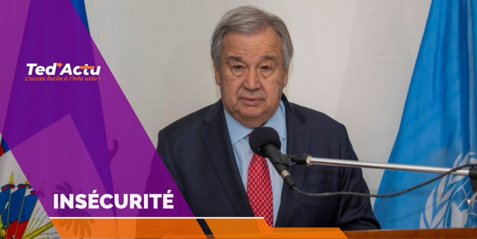 MMSS : Antonio Guterres dénonce la lenteur et l’insuffisance des contributions internationales