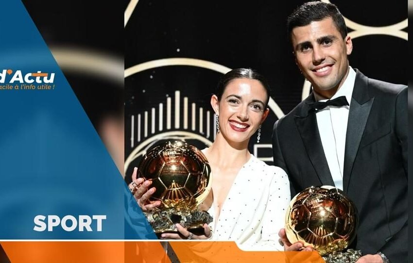  Ballon d’Or 2024 : Rodri et Bonmati au sommet du football mondial