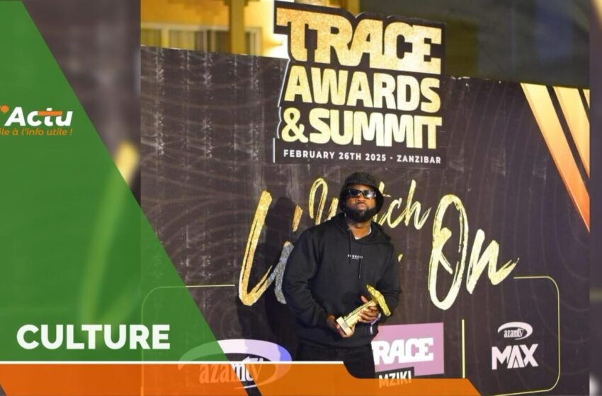  Kenny Haïti sacré Best Artist Diaspora in the Caribbean aux Trace Awards 2025