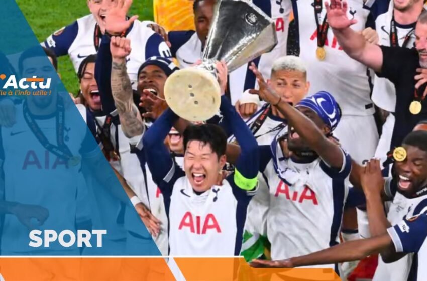 Europa League : Tottenham sacré champion pour la première fois de son histoire