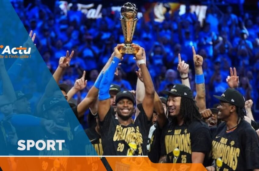 NBA : Le Thunder d’Oklahoma City retrouve la gloire, 46 ans après