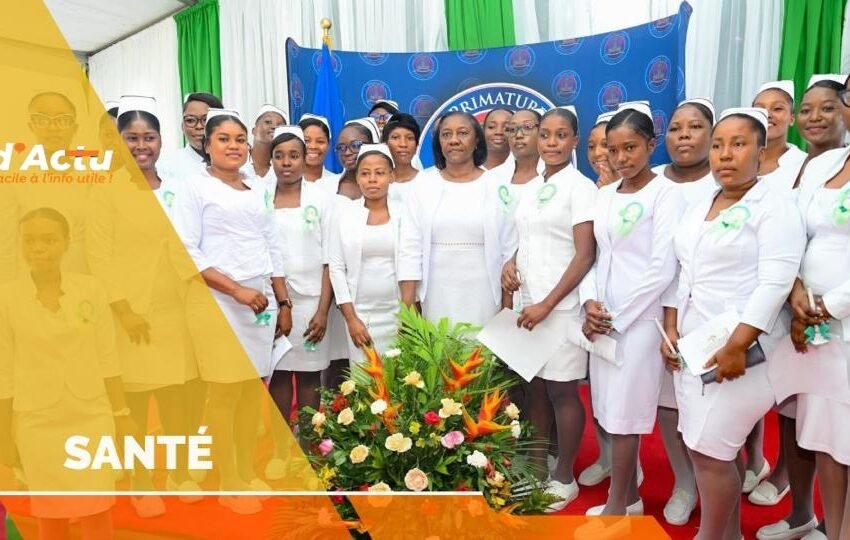 25 infirmières lauréates des examens d’État intègrent le système de santé haïtien