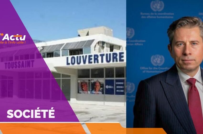 La réouverture de l’aéroport Toussaint Louverture au centre des discussions entre l’exécutif et Tom Fletcher