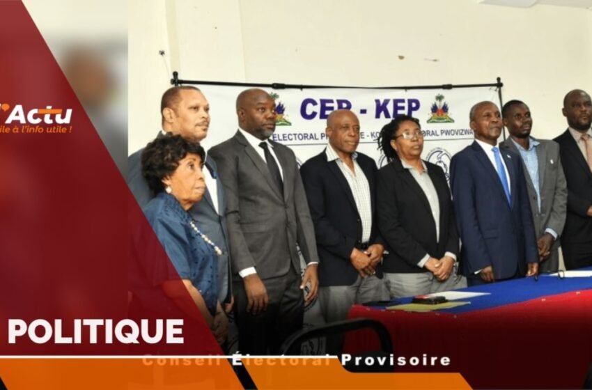  Le CEP soumet le projet de décret électoral à l’appréciation de la population