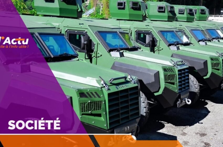  Renforcement sécuritaire : le gouvernement livre sept blindés aux Forces armées d’Haïti