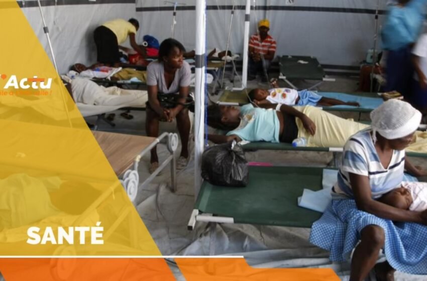  Urgence sanitaire : 2 900 cas de choléra recensés, le gouvernement haïtien passe à l’action