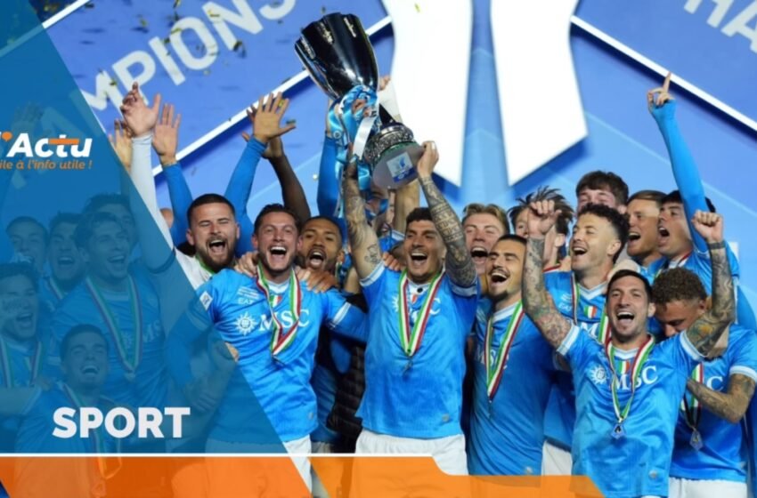  Supercoupe d’Italie : Napoli domine Bologne et s’offre le trophée