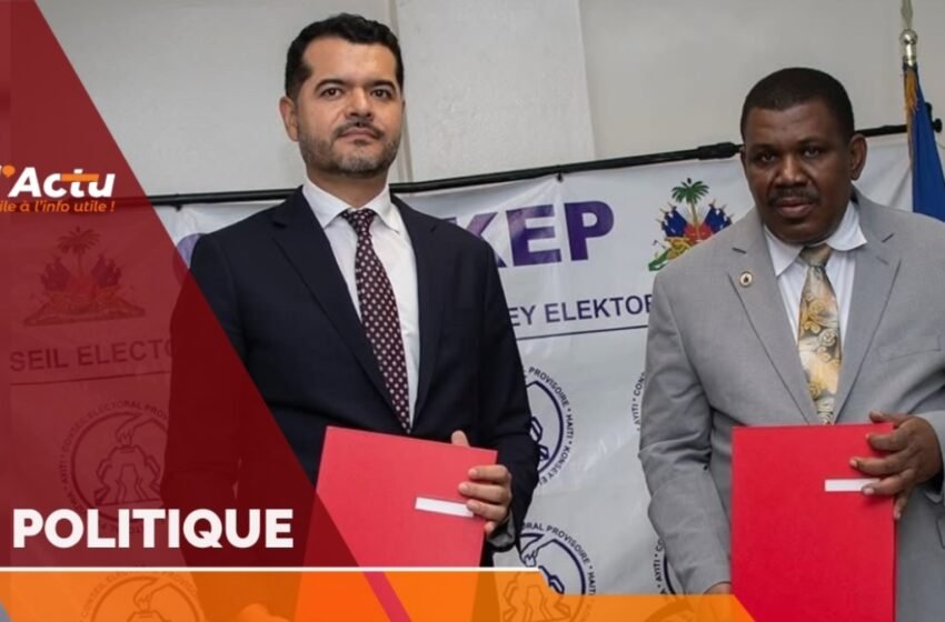  Accord de coopération entre le CEP et l’Institut national électoral du Mexique en vue des prochaines élections en Haïti