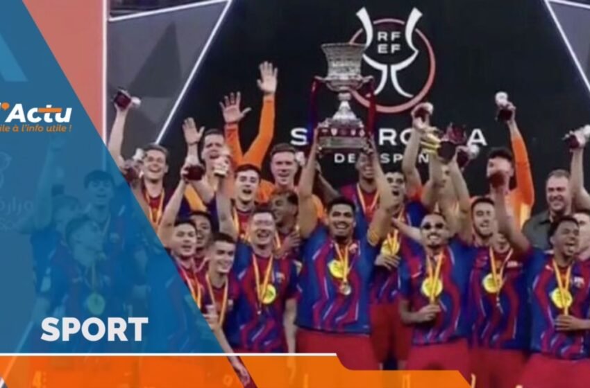  Supercoupe d’Espagne : le FC Barcelone sacré champion