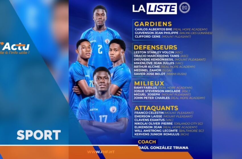  Mondial U-20 : 21 Grenadiers convoqués pour la bataille