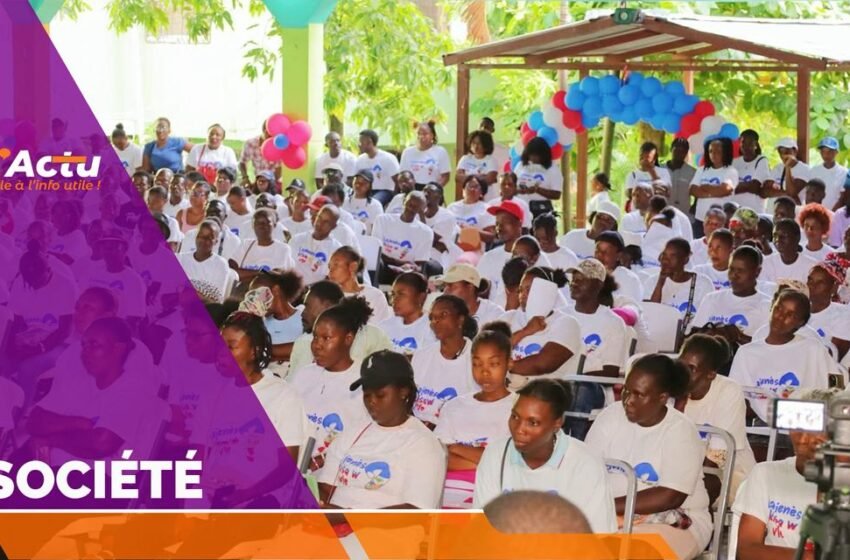  Lancement du mouvement « Lajenès Kisa W Vle » dans les Nippes : des centaines de jeunes emboîtent le pas