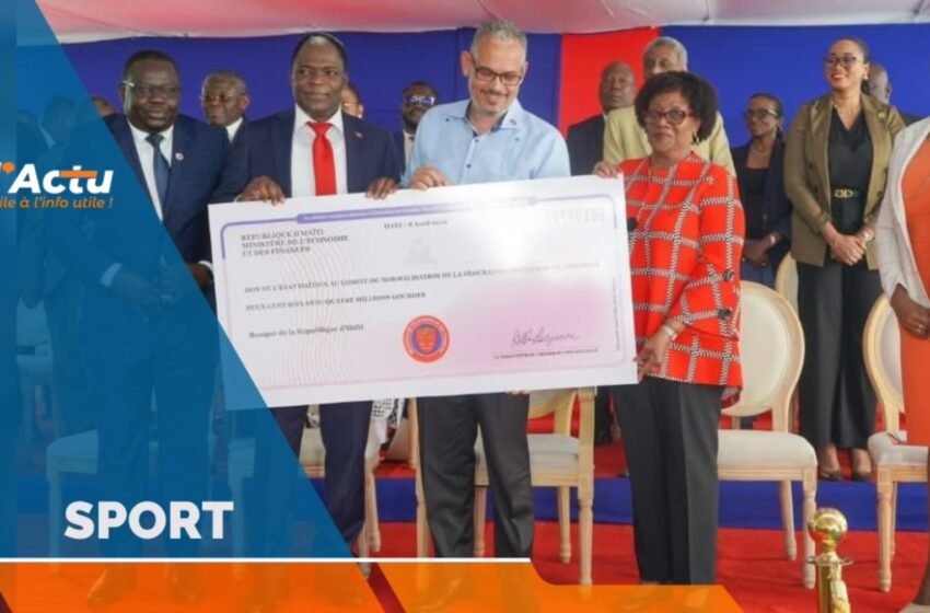 Mondial 2026 : le gouvernement haïtien offre 528 millions de gourdes aux Grenadiers, primes et préparation comprises