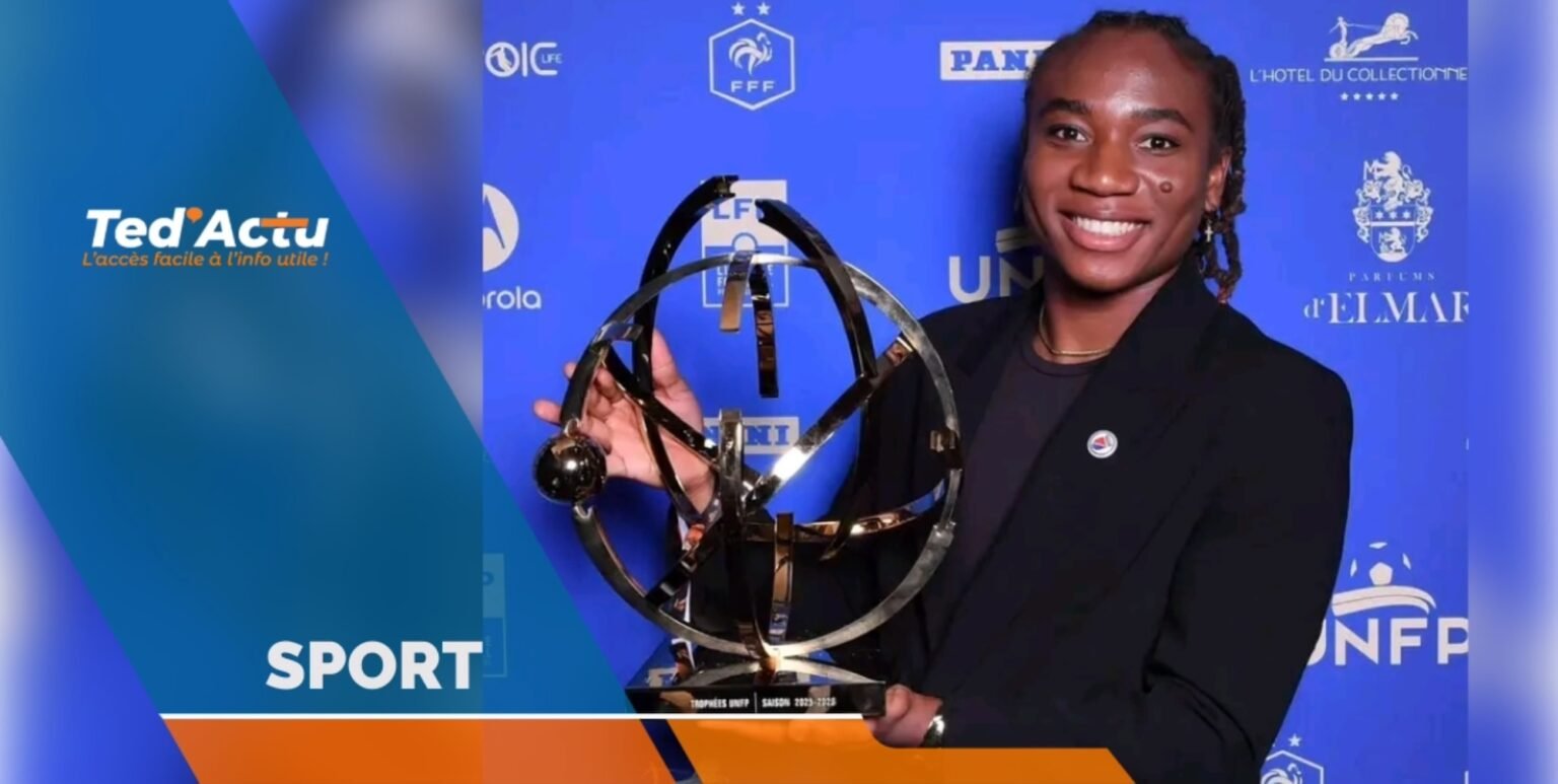 Melchie Daëlle Dumornay sacrée meilleure joueuse de l’Arkema Première Ligue