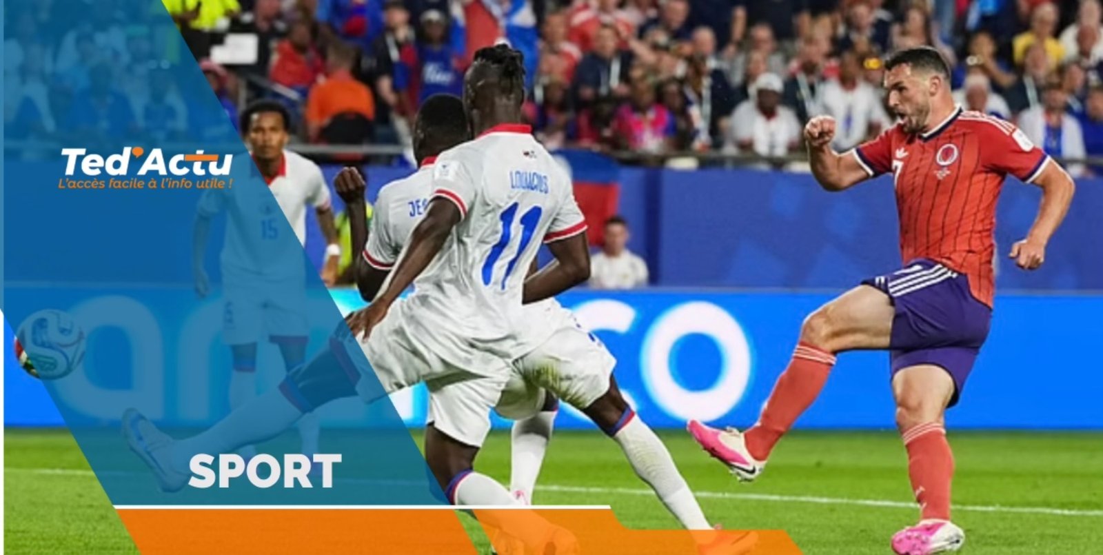 Haïti s’incline de justesse face à l’Écosse pour son retour mondial