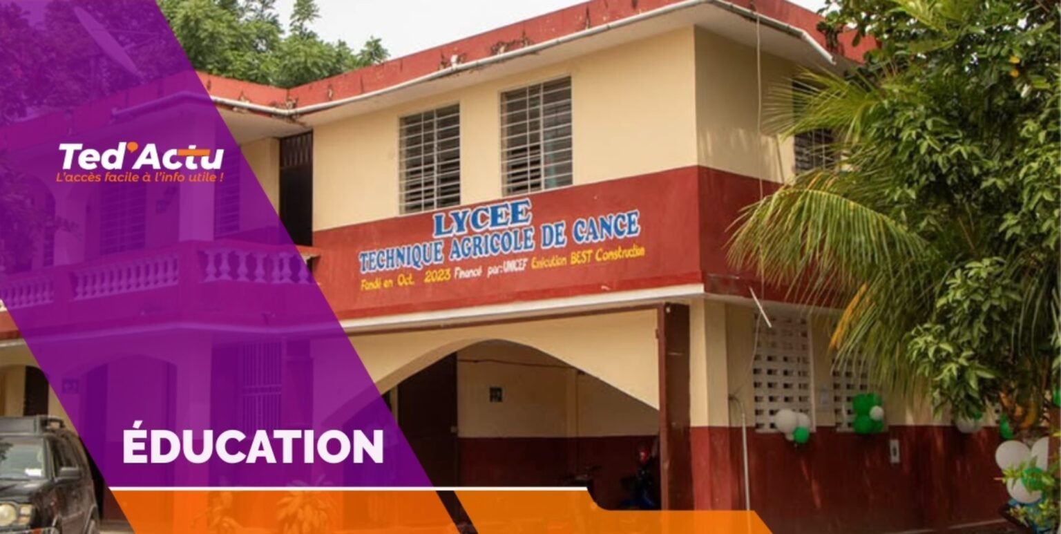 Cayes : le Lycée technique agricole de Cance présente sa première promotion au baccalauréat technique