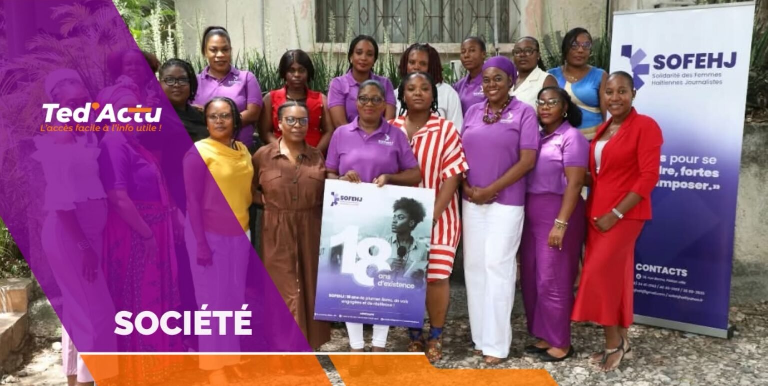 Femmes journalistes en Haïti : la SOFEHJ célèbre 18 ans d’engagement et franchit une étape clé