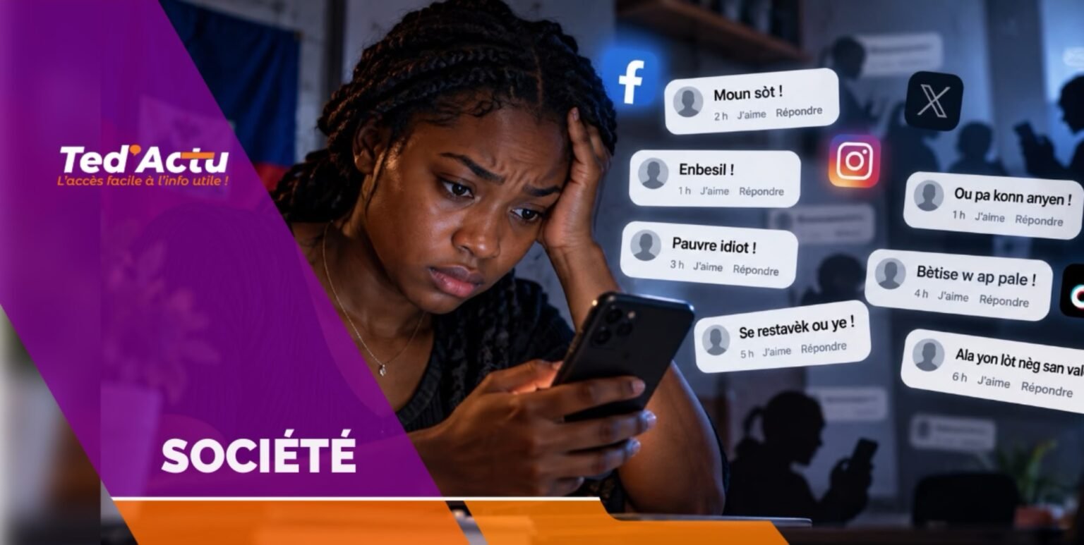 Quand les réseaux sociaux deviennent une arène : pourquoi les insultes se banalisent-elles en Haïti ?